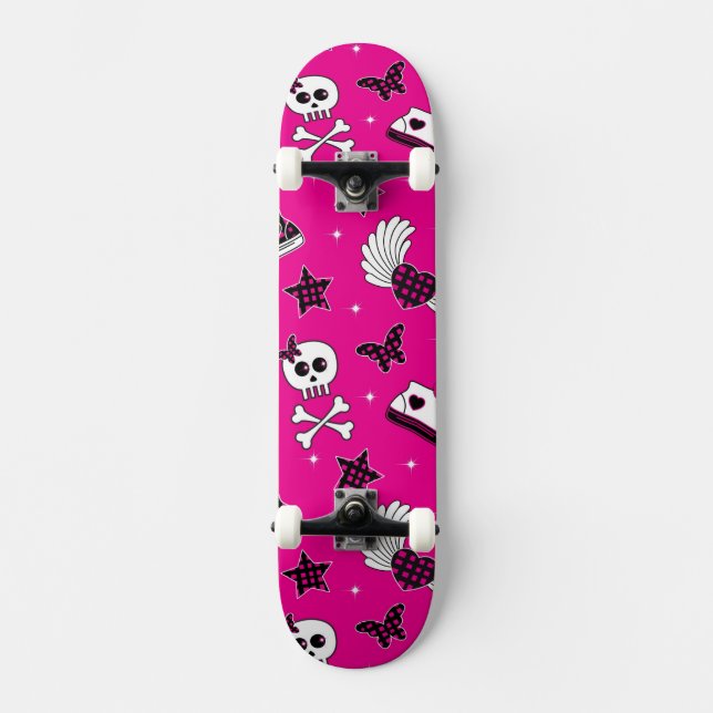 Skateboard Symboles d'Emo (Recto)