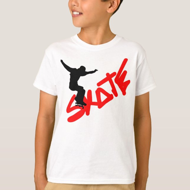 SKATEBOARD T-Shirt (Vorderseite)
