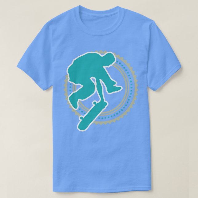 Skateboard T-Shirt (Design vorne)