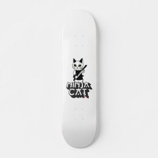 Skateboard T-shirt Sweat - shirt à capuche Ninja cat
