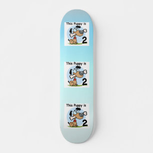 Skateboard T-shirts et cadeaux pour le 2ème anniversaire de c
