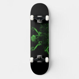 Skateboard Tabagisme Armes à feu Crâne