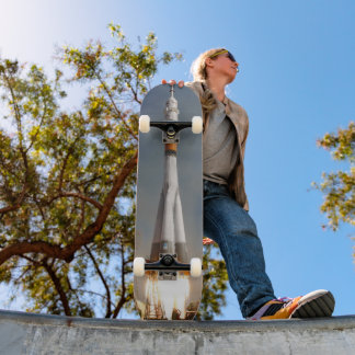 Skateboard Tabla de Skate Cohete Espacial