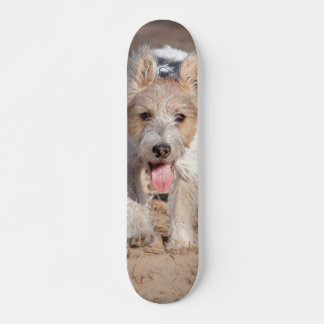 Skateboard Tabla de Skate Perrito Parson Terrier Feliz