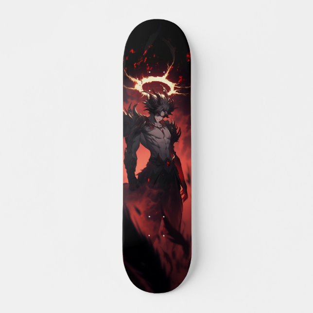 Skateboard Tabla de Skate Super héroe Manga (Devant)