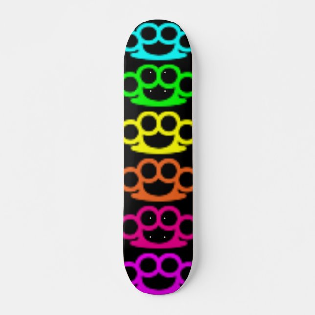 Skateboard Table à souliers en laiton (Devant)