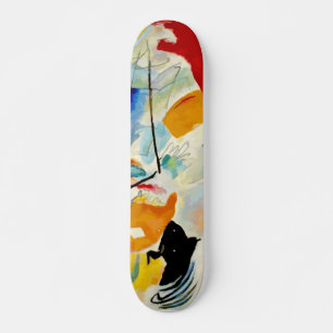 Skateboard Tableau de bataille maritime de Kandinsky 1913