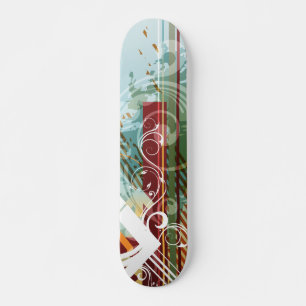 Skateboard Tableau de bord art 28 Abstrait