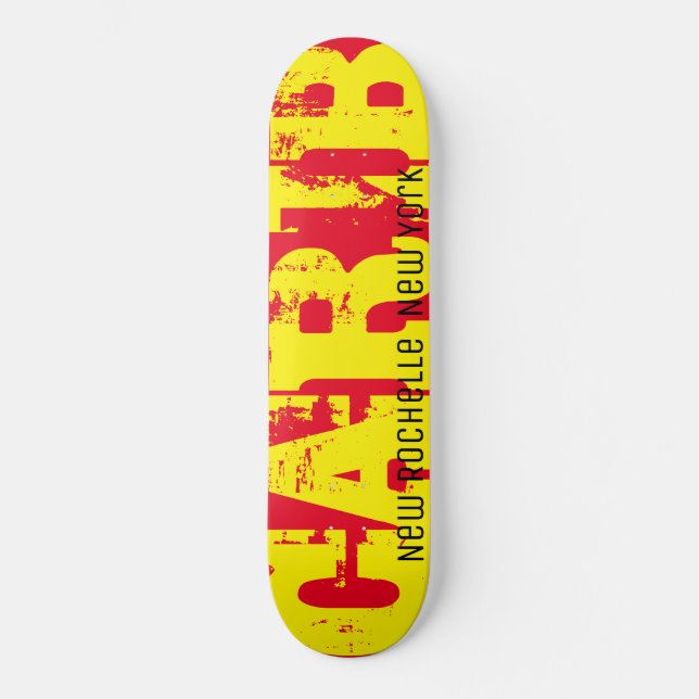 Skateboard Tableau de bord CARIB NYC (Recto)