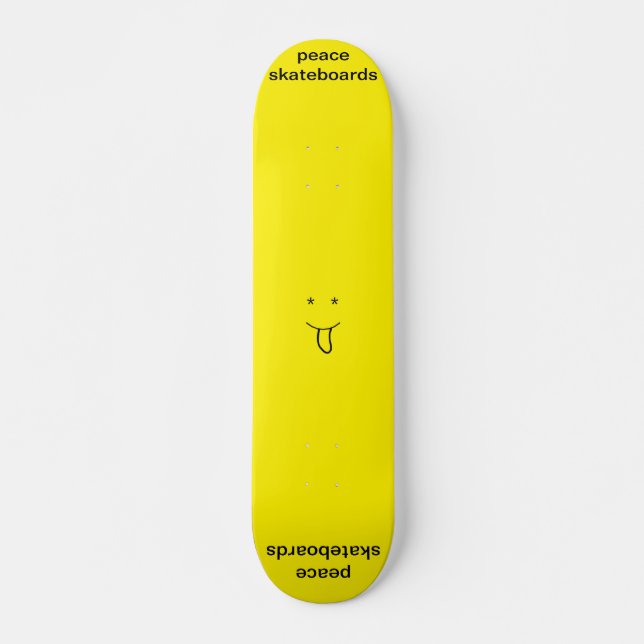 Skateboard tableau de bord de la langue originale de la paix (Devant)