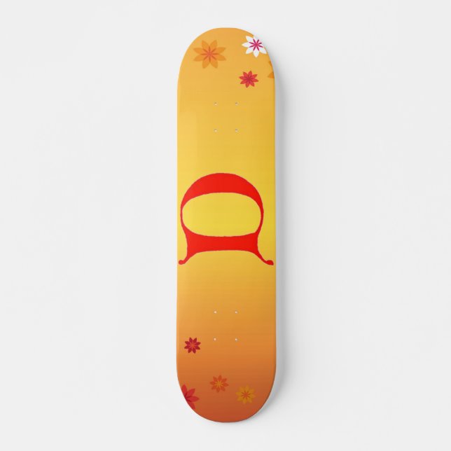 Skateboard Tableau de bord de la lettre D (Devant)