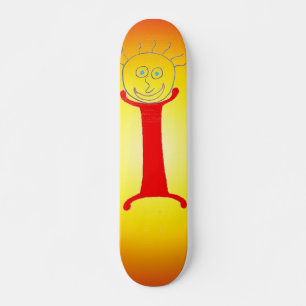 Skateboard Tableau de bord de la lettre I