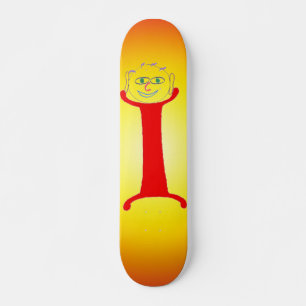 Skateboard Tableau de bord de la lettre I