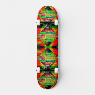 Skateboard Tableau de bord de l'effet de diamant 3D