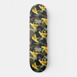 Skateboard Tableau de bord des bananes militaires motifs dens