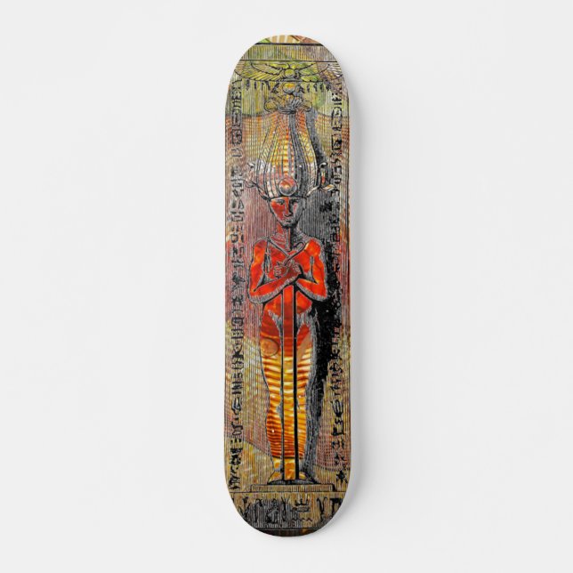 Skateboard Tableau de bord des colonnes égyptiennes (Devant)