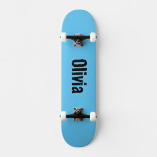 Skateboard Tableau de bord des noms personnalisés