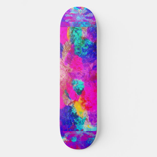 Skateboard Tableau de bord d'explosion de couleur (Recto)