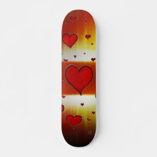 Skateboard Tableau de bord du groupe Hearts