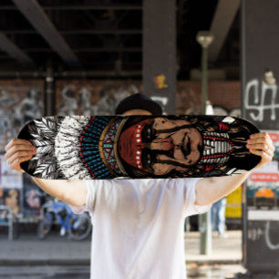 Skateboard Tableau de bord en chef des Indiens Plateau de p