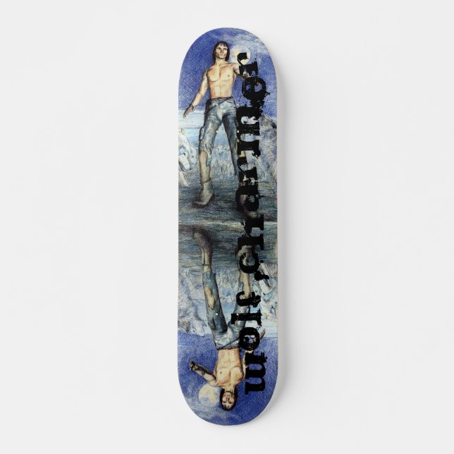 Skateboard Tableau de bord Imaginaire Wolf Charmer (Devant)
