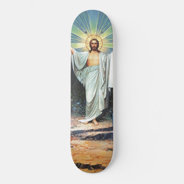 Skateboard Tableau de bord Jesus (Recto)