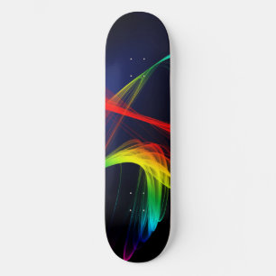Skateboard Tableau de bord moderne Artistic Wavy