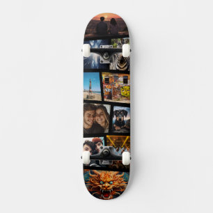 Skateboard Tableau de bord personnalisé du collage photo pers