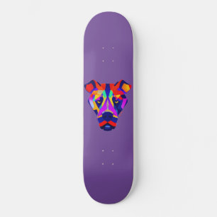 Skateboard Tableau de bord pourpre du chien d'Alexander