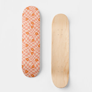 Skateboard Tableau de contrôle floral de marguerite super, an