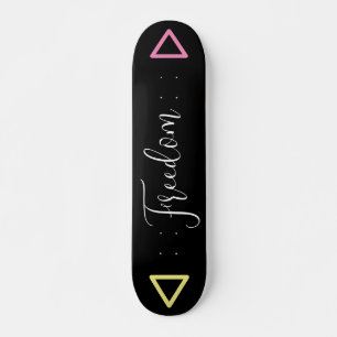 Skateboard Tableau foncé Unisex Personnalisé