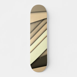 Skateboard Tan monochrome moderne