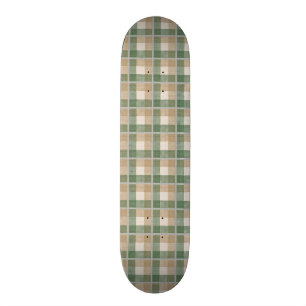 Skateboard Tartan