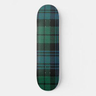 Skateboard Tartan Tartan Fabric 8 1/4" Planche