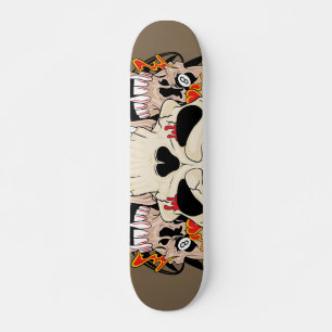 Skateboard Tatouage Ski Huit Ball Old School Skate