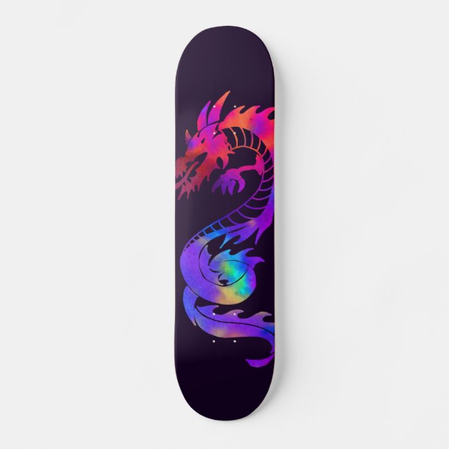 Skateboard Tattoo Rainbow Dragon (Recto)