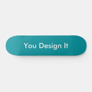 Skateboard Teal Style