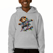 Skateboard Teddy Sweatshirt