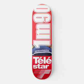 Skateboard télé star gendarmerie 1m90