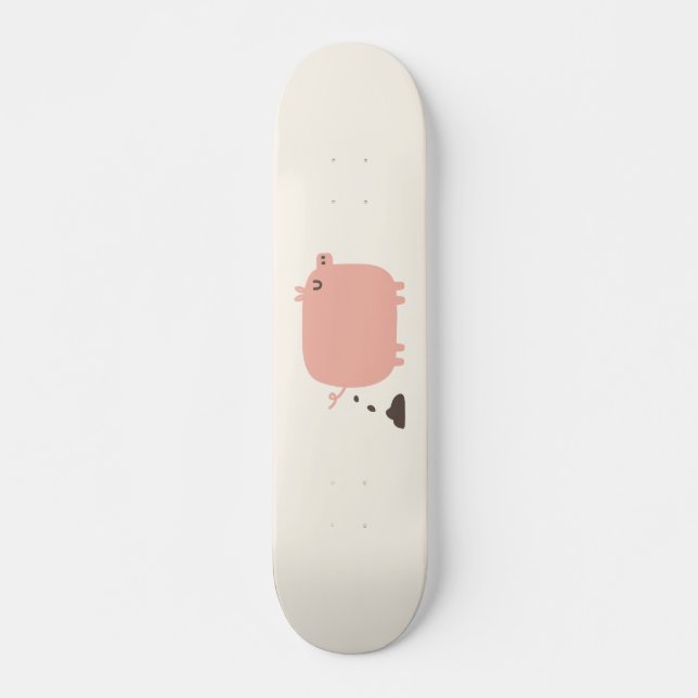 Skateboard Temps de toilette de porc (Devant)