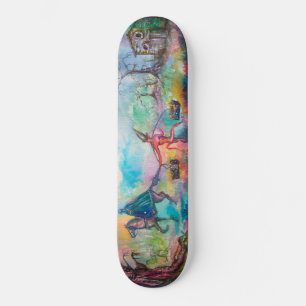 Skateboard TEMPTATION Chevalier foncé et le trésor du diable,