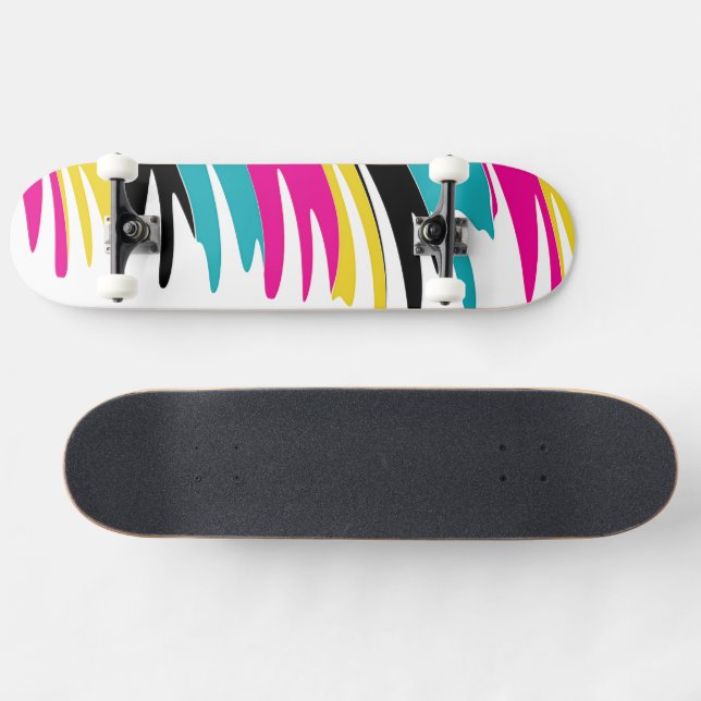 Skateboard tendance épaisse peinture (Horz)