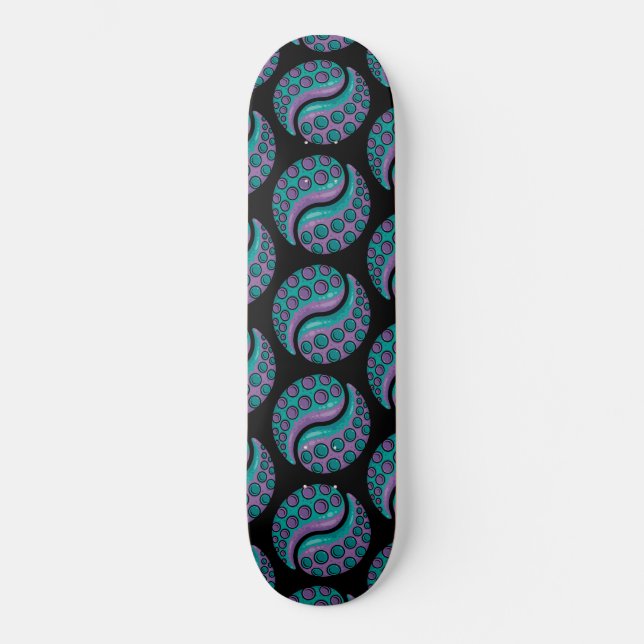 Skateboard Tentacle Yin Yang (Recto)