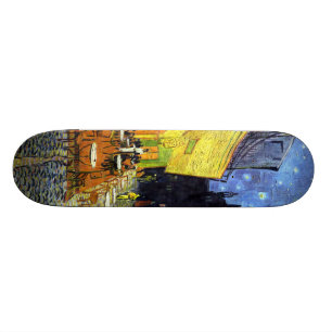 Skateboard Terrasse de café la nuit par Vincent van Gogh 1888