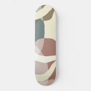 Skateboard Terre Abstraite