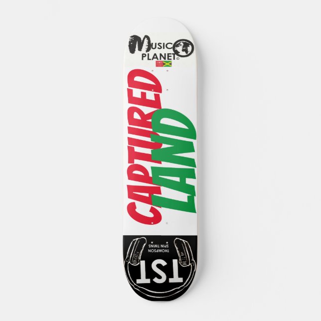 Skateboard TERRE CAPTURÉE / Patinage d'essai (Recto)