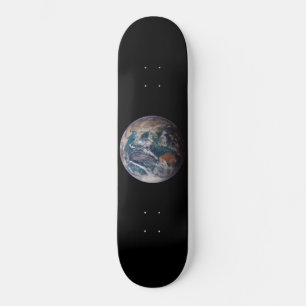 Skateboard Terre de marbre bleu (hémisphère oriental)