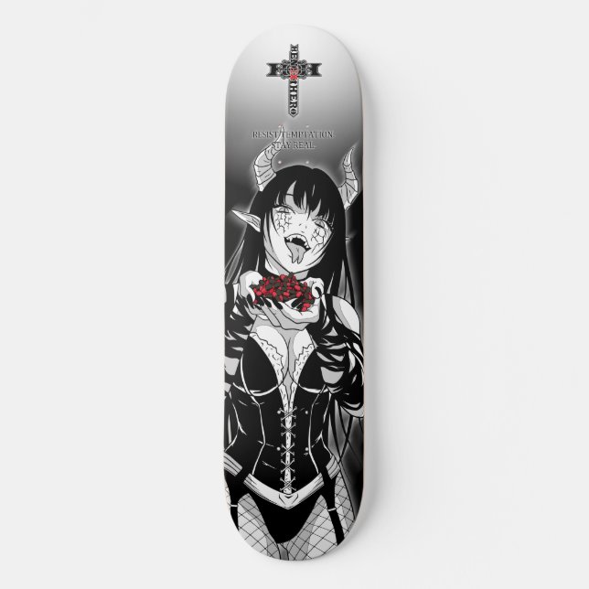 Skateboard test devil (Recto)