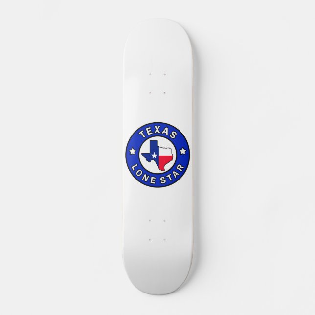 Skateboard Texas Lone Star (Recto)