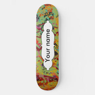 Skateboard Texture colorée de trous